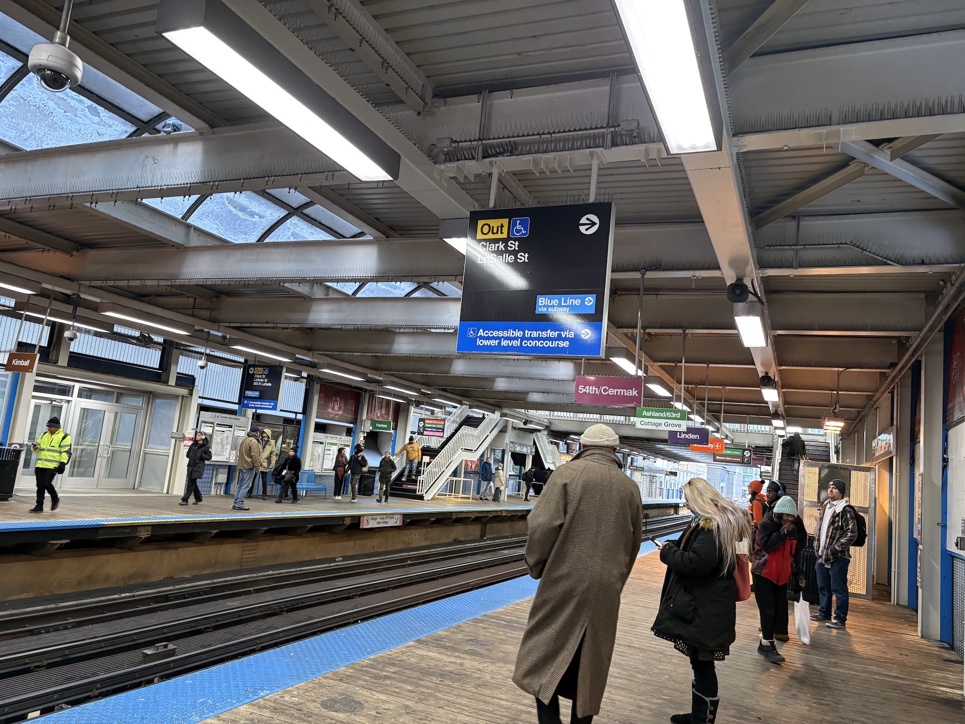 downtown Chicago, november 2025